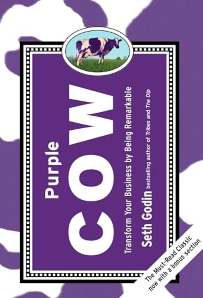 Portada de Purple Cow, de Seth Godin