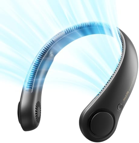 JISULIFE — ventilador portátil de cuello